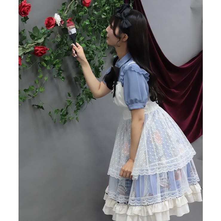 ドットチュールベビードール | axes femme | 詳細画像6 