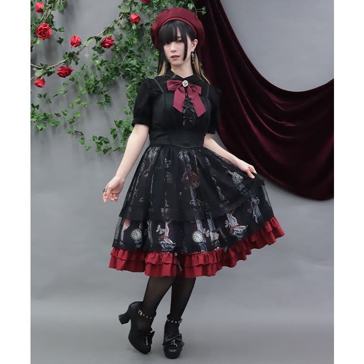 ドットチュールベビードール | axes femme | 詳細画像7 