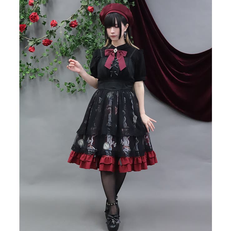黒 | ドットチュールベビードール | axes femme