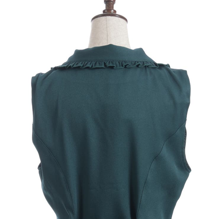 レースフリルミディベスト[品番：IGAW0006776]｜axes femme