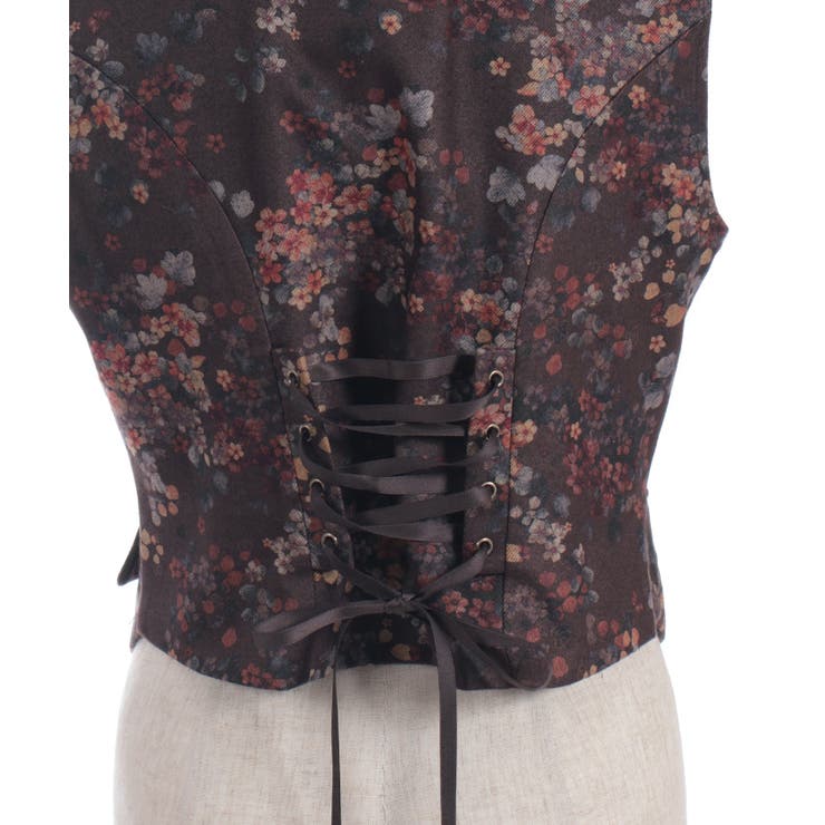 フローラルプリントベスト | axes femme | 詳細画像21 