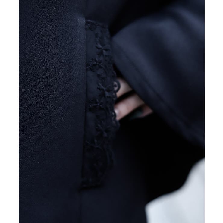 レース使いベルスリーブコート | axes femme | 詳細画像13 