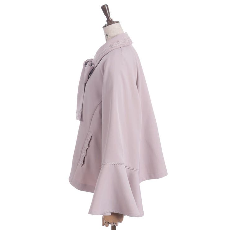 レース使いベルスリーブコート | axes femme | 詳細画像16 