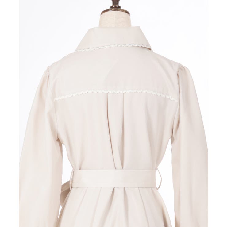 ラッフルフリルトレンチコート[品番：IGAW0005412]｜axes femme