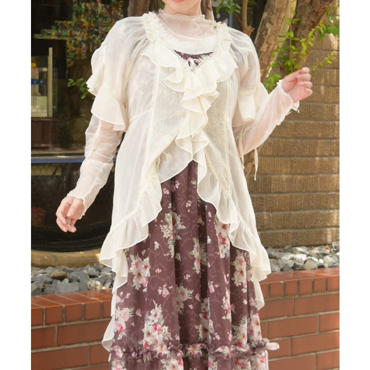 生成り | フィッシュテール楊柳ガウン | axes femme