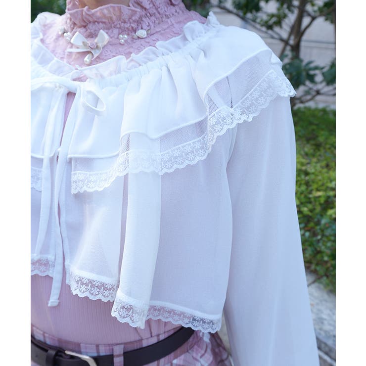２ＷＡＹオフショルボレロ | axes femme | 詳細画像6 