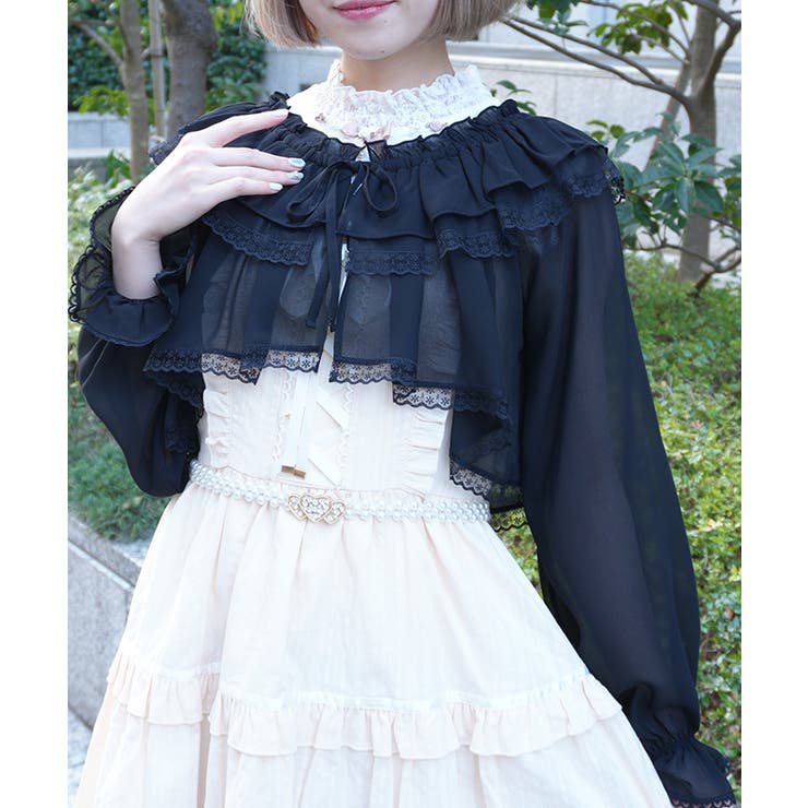 黒 | ２ＷＡＹオフショルボレロ | axes femme