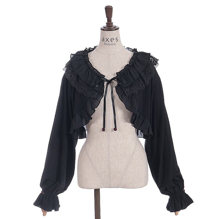 フリルカットソーボレロ | axes femme | 詳細画像13 