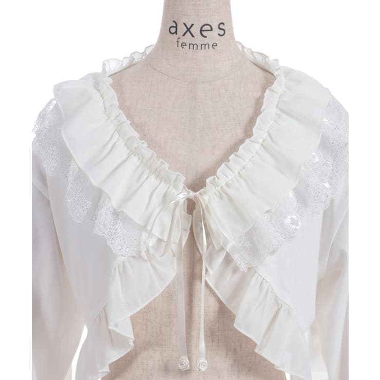 フリルカットソーボレロ | axes femme | 詳細画像22 