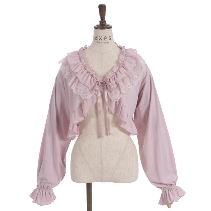 フリルカットソーボレロ | axes femme | 詳細画像26 