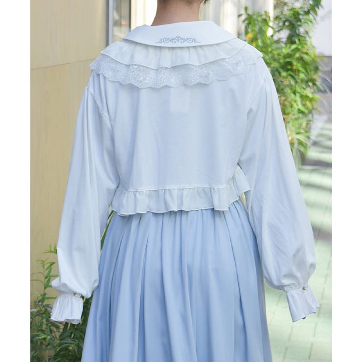 フリルカットソーボレロ | axes femme | 詳細画像8 