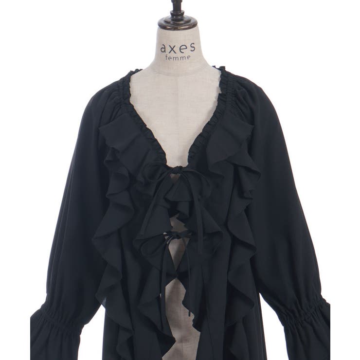 ボリュームフリルガウン | axes femme | 詳細画像17 