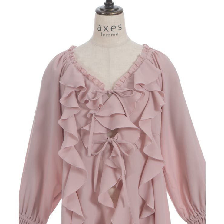 ボリュームフリルガウン | axes femme | 詳細画像25 