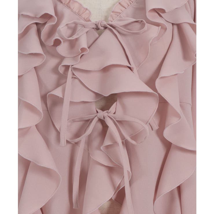 ボリュームフリルガウン | axes femme | 詳細画像27 