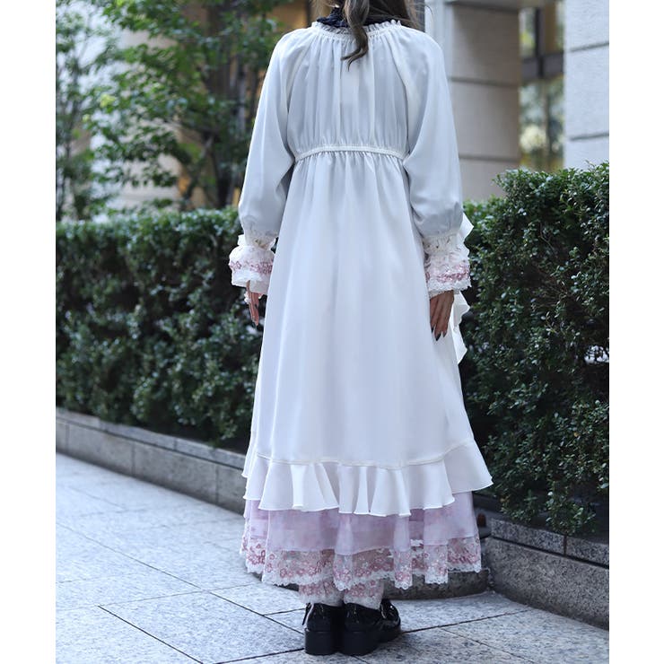 ボリュームフリルガウン | axes femme | 詳細画像3 