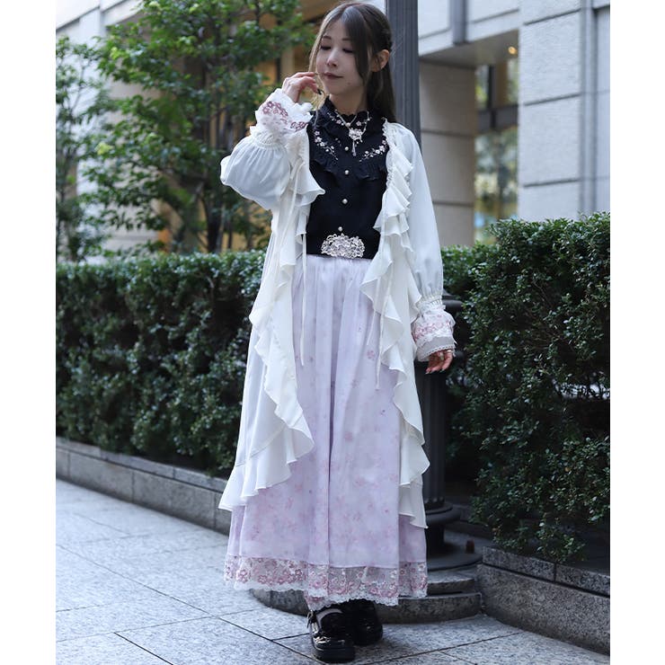 ボリュームフリルガウン | axes femme | 詳細画像7 