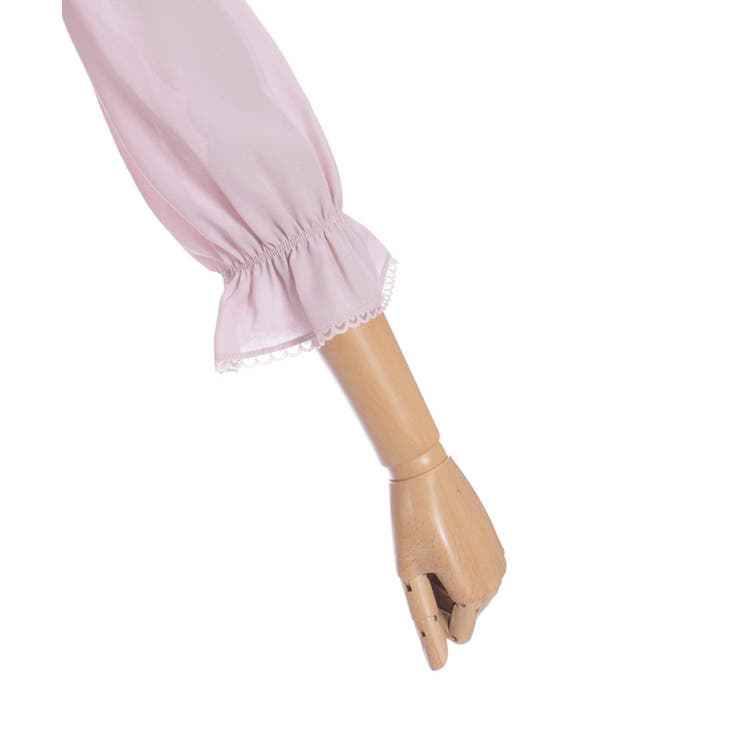 梯子レーススタンドカラーブラウス | axes femme | 詳細画像30 