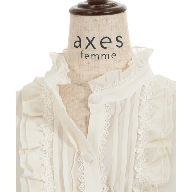 姫袖７分丈ブラウス【受注生産】 | kawaii | axes femme online shop