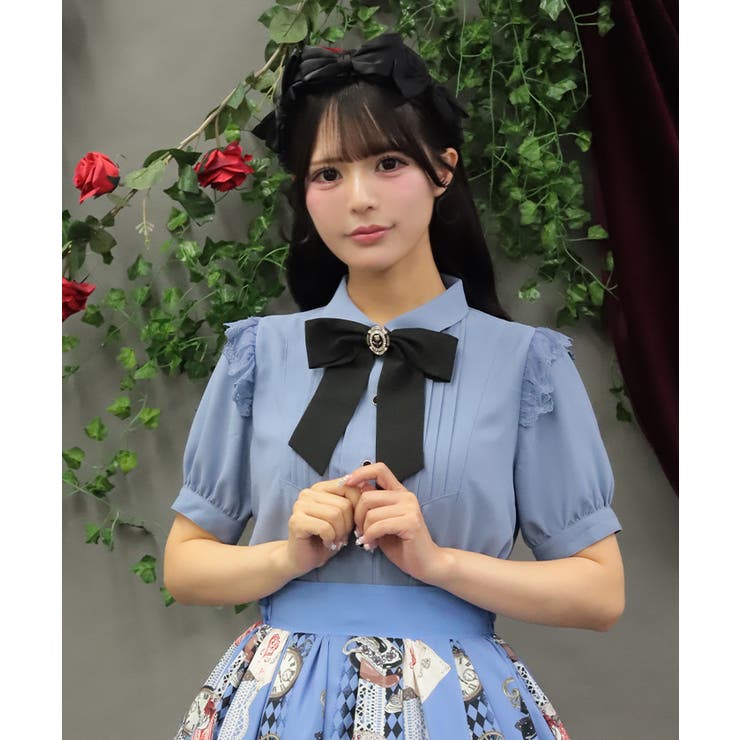 ローズリボンブローチＢＬ | axes femme | 詳細画像5 