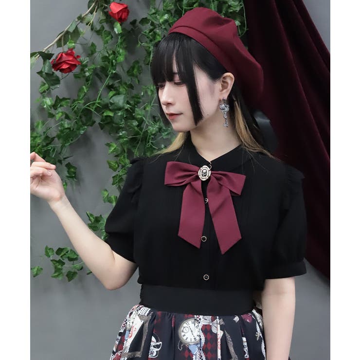 ローズリボンブローチＢＬ | axes femme | 詳細画像9 