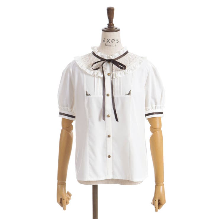 クラシカル ブラウス | axes femme | 詳細画像19 