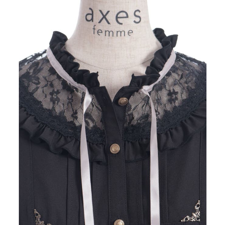 クラシカル ブラウス | axes femme | 詳細画像28 