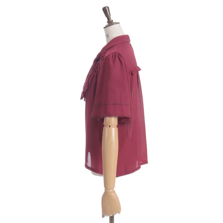 レース使いリボンブラウス | axes femme | 詳細画像11 