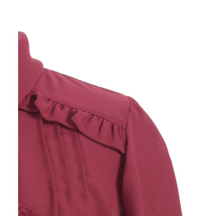 レース使いリボンブラウス | axes femme | 詳細画像13 