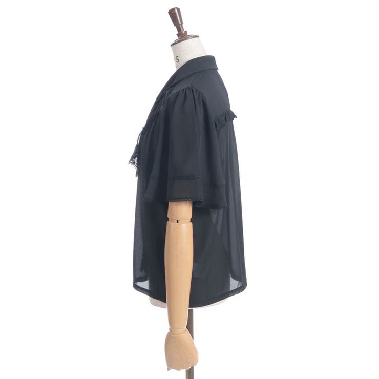 レース使いリボンブラウス | axes femme | 詳細画像25 