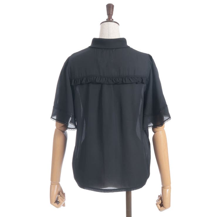 レース使いリボンブラウス | axes femme | 詳細画像26 