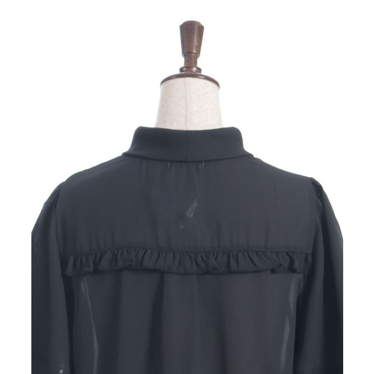 レース使いリボンブラウス | axes femme | 詳細画像28 