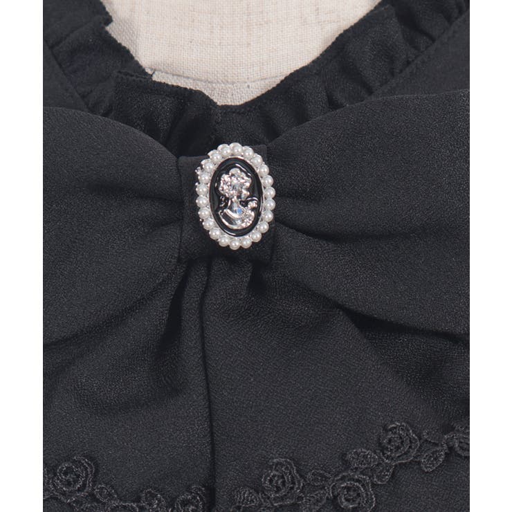 リボン×ジャボブローチブラウス | axes femme | 詳細画像11 