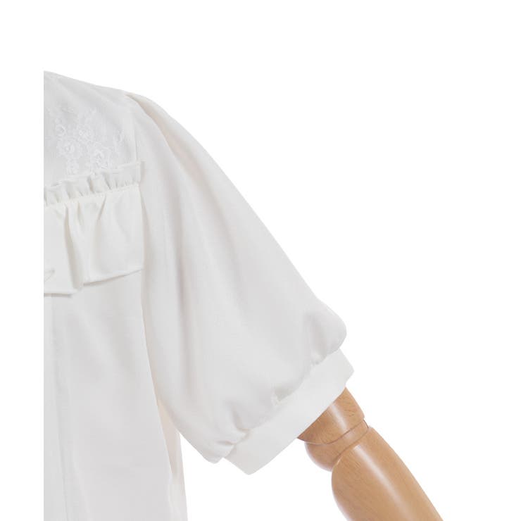 リボン×ジャボブローチブラウス | axes femme | 詳細画像19 