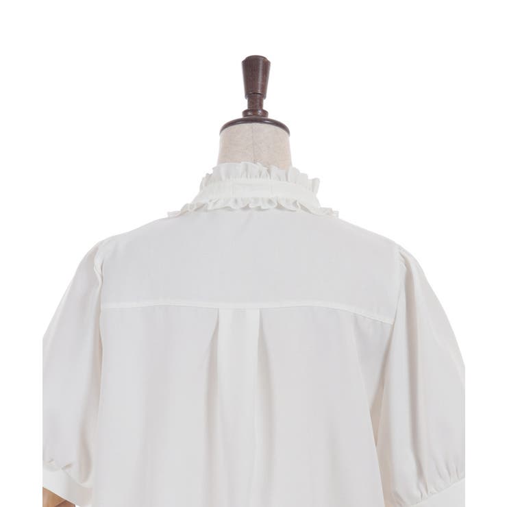 リボン×ジャボブローチブラウス | axes femme | 詳細画像20 