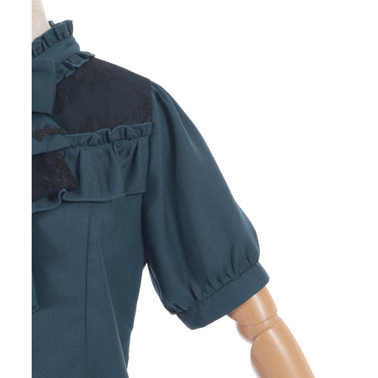 リボン×ジャボブローチブラウス | axes femme | 詳細画像29 