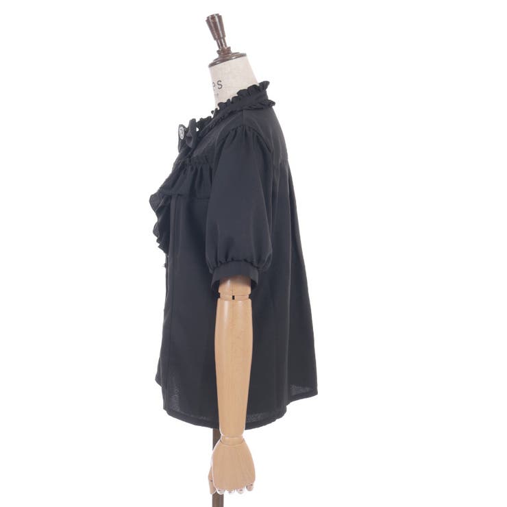 リボン×ジャボブローチブラウス | axes femme | 詳細画像8 