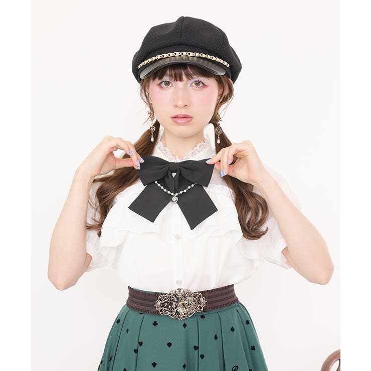 ティーカップチャーム付きブラウス | axes femme | 詳細画像5 
