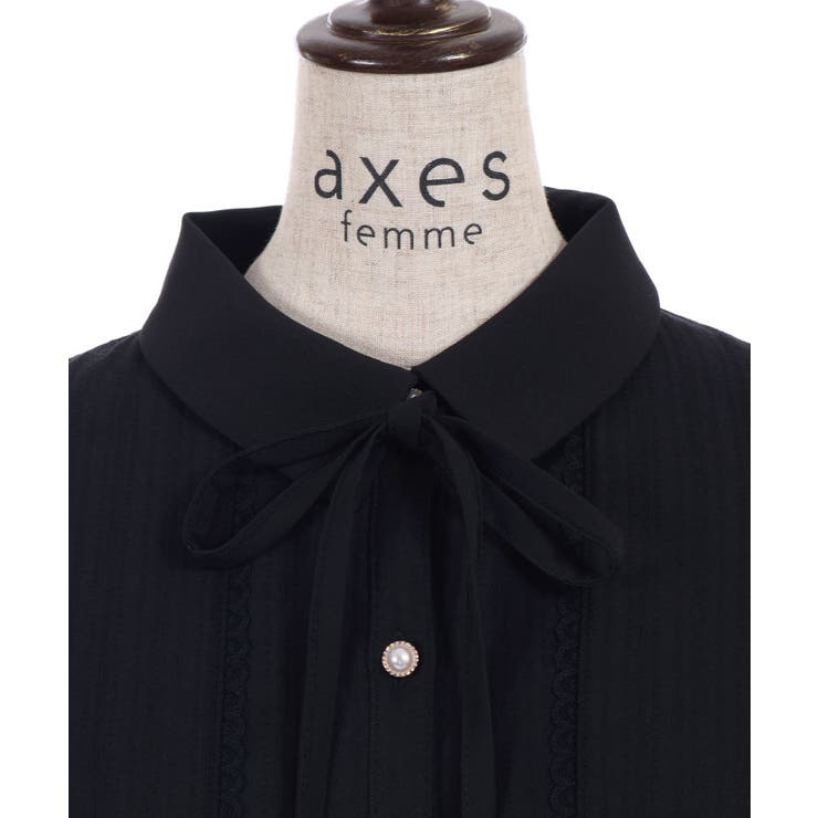 サマーコットンブラウス | axes femme | 詳細画像24 