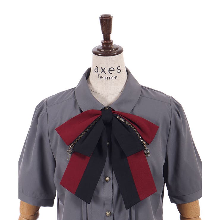 鍵×錠前モチーフリボンＢＬ | axes femme | 詳細画像21 
