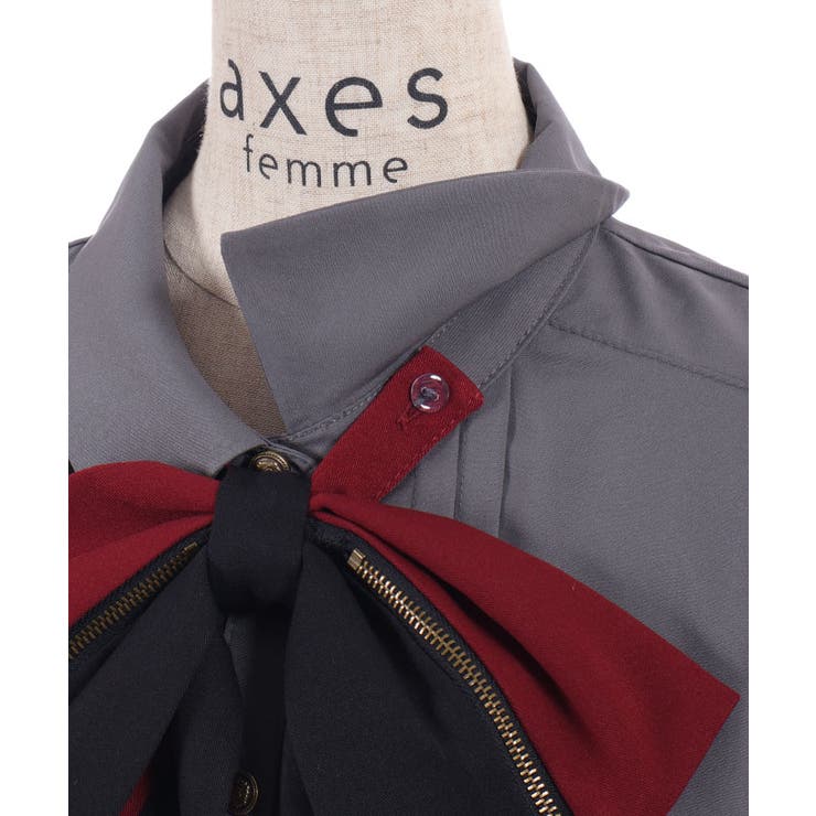 鍵×錠前モチーフリボンＢＬ | axes femme | 詳細画像22 