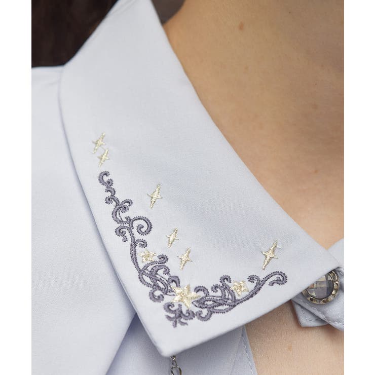 ステラ刺繍ブラウス[品番：IGAW0006622]｜axes femme（アクシーズ
