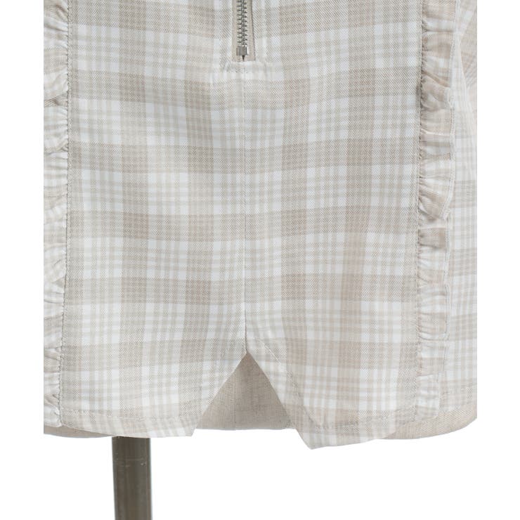 チェックオフショルリボンプルオーバー | axes femme | 詳細画像29 