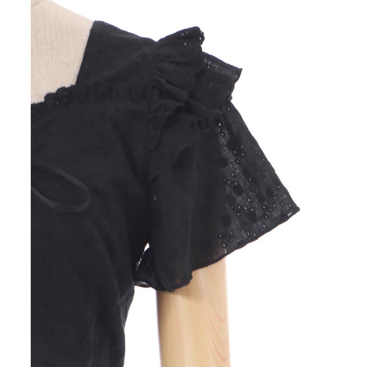 アイレットレースビスチェブラウス[品番：IGAW0003614]｜axes