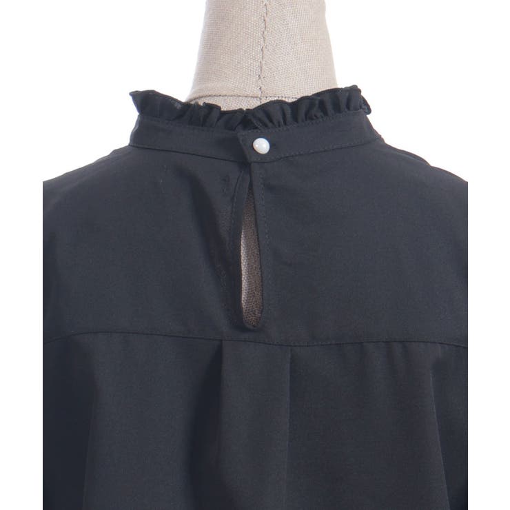 レースアップラッフルブラウス | axes femme | 詳細画像28 