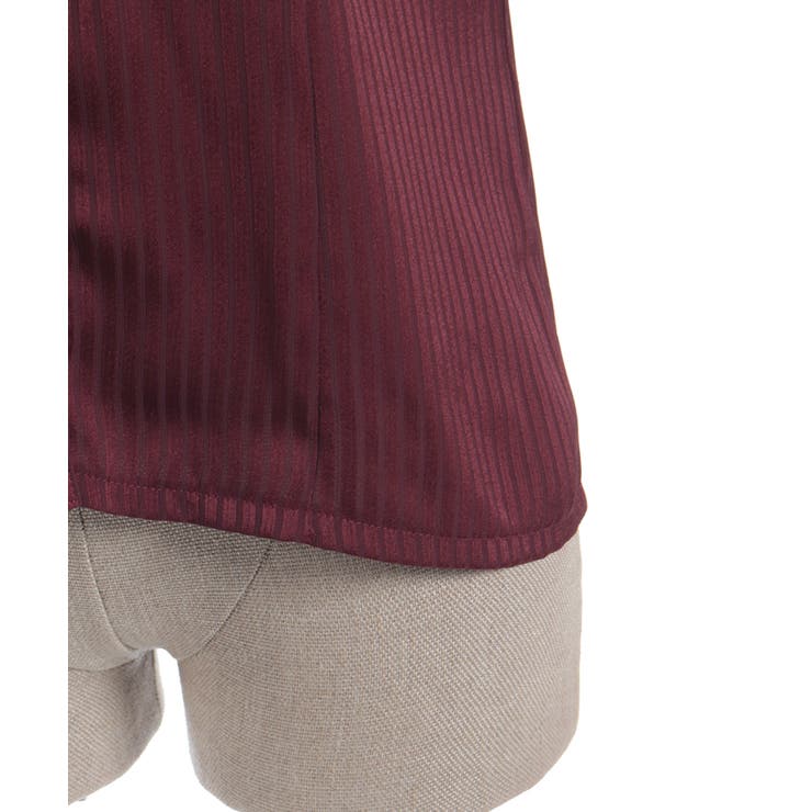 シャドーストライプフリルブラウス | axes femme | 詳細画像21 