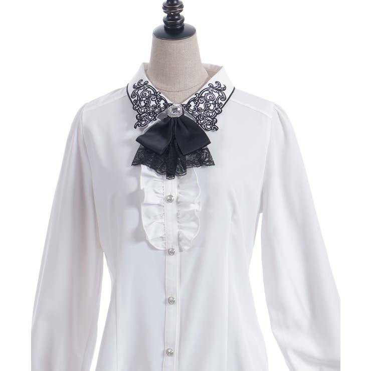 ゴシックバタフライ刺繍ブラウス | axes femme | 詳細画像10 