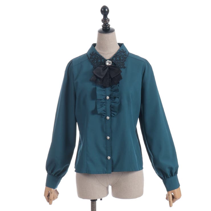 ゴシックバタフライ刺繍ブラウス | axes femme | 詳細画像15 