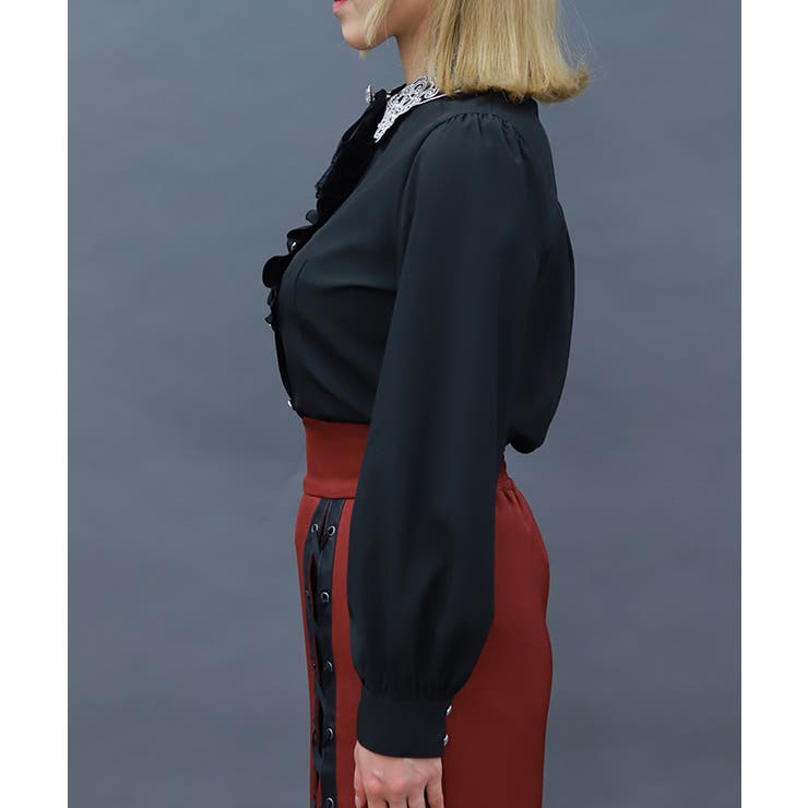 ゴシックバタフライ刺繍ブラウス | axes femme | 詳細画像2 