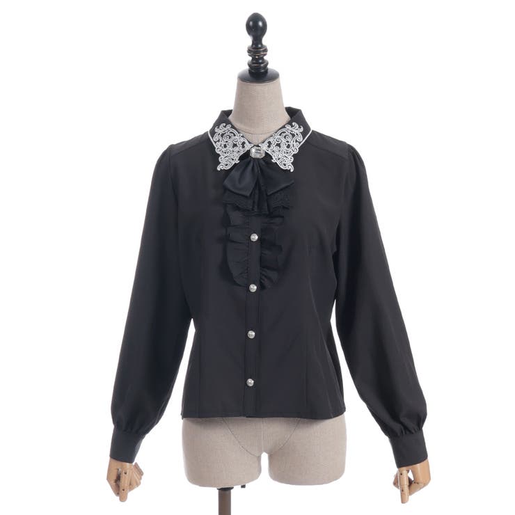 ゴシックバタフライ刺繍ブラウス | axes femme | 詳細画像23 