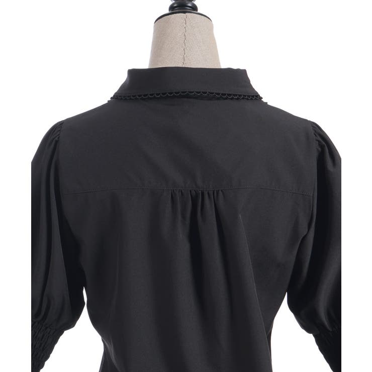 フレア袖レースアップブラウス | axes femme | 詳細画像27 